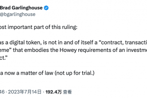 追溯長跑三年的Ripple案，法院裁決是否具劃時代意義？
