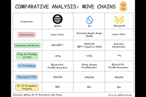 MOVE 系公鏈Sui、Aptos、Movement三分天下，誰會是最后贏家？